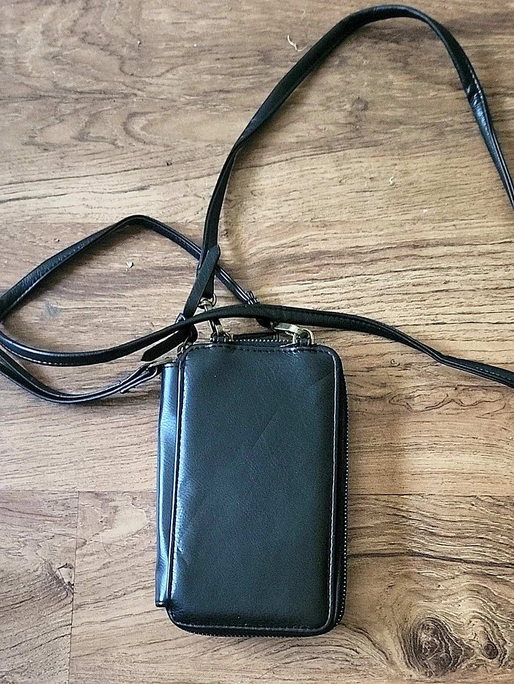 Black Crossbody Wallet